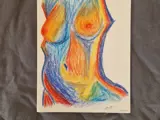 artpiece of a women's body