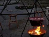 Campfire during Jul på Fabrikken