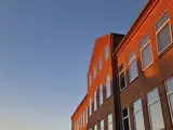 Language school in the sunset light