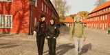 walking through Copenhagen with my family