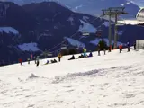 snowy mountains in Austria